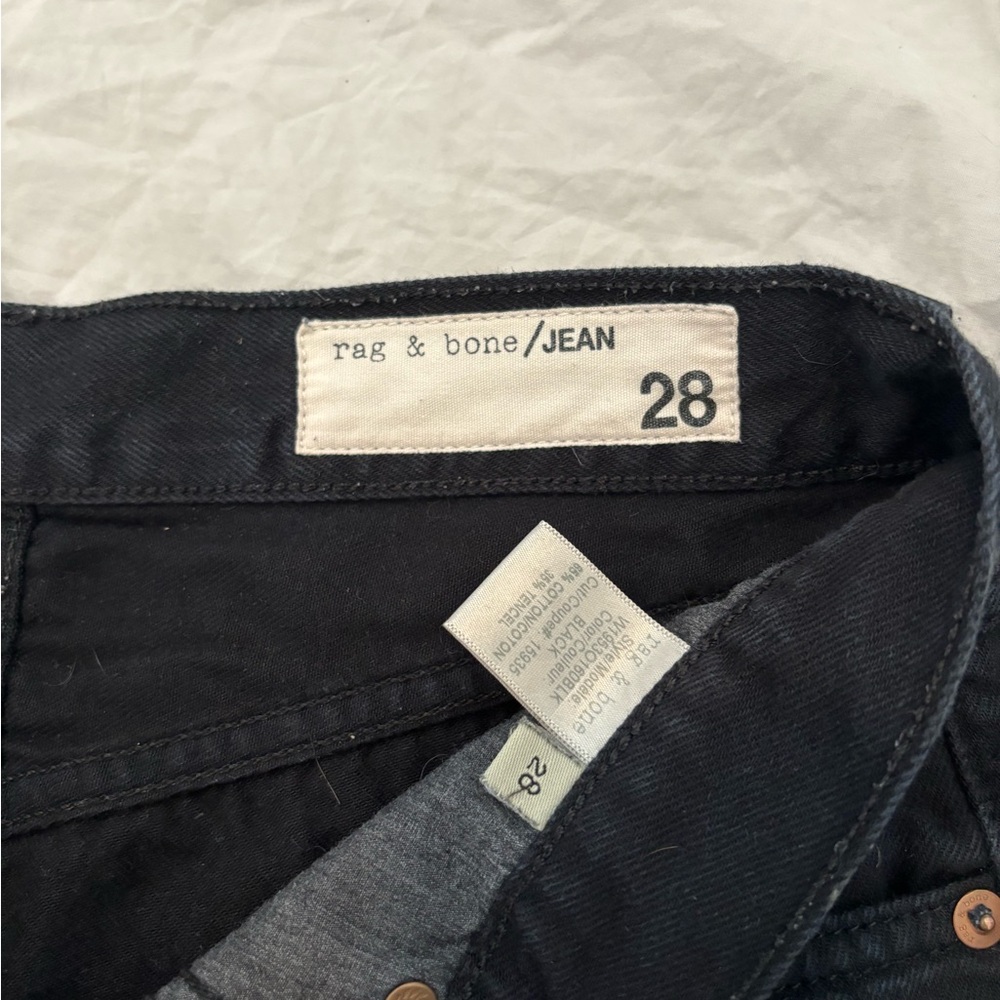 Rag & Bone black Jean shorts
